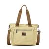 Bolsa da Moda para Mulheres, Grande Capacidade, Bolsa de Ombro para o Trabalho, Bolsa Transversal para o Trabalho, Bolsa de Lona Casual Retrô com Múltiplos Bolsos