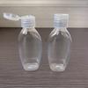 PET Viagem Portátil Cosméticos Engarrafado 50ml Perfume Sabonete para Mãos Tônico Sabonete para o Corpo Frasco de Plástico Transparente