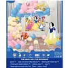 Conjunto de Balões de Aniversário Infantil para Crianças de 1 a 5 Anos, Suprimentos de Decoração para Cena de Festa, Conjunto Completo para Meninos e Meninas