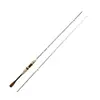 Caña Makou Ul Caña de Pesca para Micro-Pesca Caña de Pesca con Caña de Fibra de Carbono para Señuelos 1.86m 1.98m Mango Recto Mango de Pistola Caña de Pesca