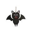 Nova decoração de Halloween pingente de madeira decoração de festival fantasma morcego abóbora cena de jardim de infância festival layout DIY