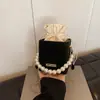 Bolsa Pequena de Verão 2024 Novo Estilo Casual e Bonita Bolsa Saco Bolsa Transversal Casual Simples Bolsa de Mão com Pérolas para Mulheres