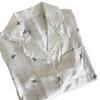 Pijama Nuevo de Seda de Hielo 2026 para Mujer, Pantalones de Manga Larga con Puntos Pequeños y Estampado de Lazo, Ropa de Casa de Verano que se Puede Usar Afuera