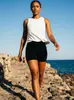 Top de Secado Rápido Fresco con Hermoso Diseño en la Espalda, Ropa de Gimnasio, Top para Correr al Aire Libre y Yoga, Camiseta de Tirantes para Yoga, Seda de Hielo