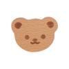 Gancho de Animales de Madera Maciza Gancho Infantil Asa Linda Colgante de Pared Creativo Sin Taladro Árbol Oso Elefante Jirafa Sombrero