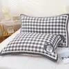 Toalla de almohada de algodón de gasa gruesa para adultos, resistente a la suciedad, cómoda y transpirable, para estudiantes, venta al por mayor