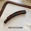 Grampo Banana Elegante Estilo Coreano para Mulheres Presilha para Rabo de Cavalo Alto Parte de Trás da Cabeça Presilha Vertical Versátil Diária para Cabelo Fino Presilha de Fixação