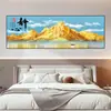 2026 Nova Pintura Decorativa Ruyi Sereno de Cabeceira Adesivo de Quarto Principal Autoadesivo Papel de Parede Pintura para Pendurar de Fundo para Sala de Estar
