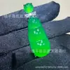 Pingente folheado a prata com calcedônia verde gelo e ágata rosa em formato de feijão da sorte e cabaça, colar feminino com contas de jade, disponível para atacado