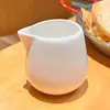 Jarra de Leche de Cerámica para Cafeterías, Salsa para Bistec Estilo Occidental, Jarra para Salsa con Pico, Mini Jarra de Leche, Lechera con Pico