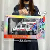 Camión de ingeniería para niños mezcladora de cemento niño grande efecto de sonido ligero traje de historia juguete modelo de coche venta al por mayor