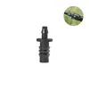 Dispositivo de Riego Automático de Flor de Boca Plana de Tres Vías 4/7 Transfronterizo Accesorios de Riego por Goteo con Microaspersión Accesorios para Tubería de Agua de Riego para Jardinería 4/7