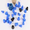 Cono de Goma de Silicona Impermeable con Rosca de Plástico Tapón para Agujero a Prueba de Polvo y Anticorrosión Accesorios de Ferretería Transparentes Junta de Sellado Silicona