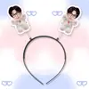 Diadema de Resorte 3D Ziyu Diadema Pasador Merchandising de Concierto Soporte Mismo Estilo Tiktok