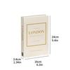 Inglês Livro Falso Decorativo Livro Enfeites Cor Moda Cidade Livro Estante Decorações Simulação Livro Adereços Atacado