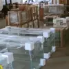 Aquário de Vidro Ultra-Branco Espesso Retangular Pequeno e Grande Paisagismo de Sala de Estar Aquário Plantas Aquáticas Tanque de Tartaruga Mai Taibao