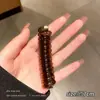 Elástico de cabelo para rabo de cavalo, anel de cabelo de cordão de telefone moderno, alta elasticidade, durável e suave para o cabelo, elástico de cabelo