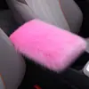 Invierno nuevo felpa almohadilla para caja de reposabrazos engrosada almohadilla para caja reposabrazos de coche creativo almohadilla anti-felpa almohadilla de felpa para caja de reposabrazos