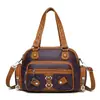 Bolsa Feminina 2026 Nova Bolsa de Ombro em Couro Macio Versátil Texturizada Bolsa Transversal Feminina Grande Capacidade Leve Bolsa de Mãe