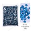 Paquete grande imitación austriaca taladro termofusible AB Adhesivo termofusible color taladro inferior diy redondo fondo plano pedrería venta al por mayor ropa taladro de palo