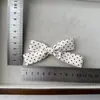 Calcetines con Accesorios de Lazo de Lunares Franceses Bolsa Accesorios para Ropa Decoración Figuras de Mascotas DIY Flores para Zapatos Sombreros Teléfonos