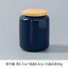 Recipiente Portátil para Chá, Recipiente de Cerâmica, Pequeno Recipiente para Armazenamento de Chá, Recipiente Selado Doméstico, Caixa de Embalagem para Chá, Caixa Vazia, Recipiente para Aromaterapia