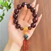 Pulsera Bodhi de Dropshipping Tamaño Grande Círculo Único 108 Cuentas Pulsera de Doble Círculo Estilo Vintage Pulsera Bodhi