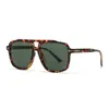 Gafas de Sol Modernas Retro de Marca Grande Europeas y Americanas para Mujer, Gafas de Sol Estilo Ins, Gafas de Sol Versátiles de Moda Lh315