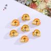Fuerte retención de color Vietnam Sha Jin Long no se desvanece accesorios diy pulsera arcoíris colorida con cuentas transferencia Mujeres