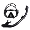 Máscara de buceo transfronteriza con amplio campo de visión, gafas de buceo de alta definición, set de snorkel totalmente seco, equipo de buceo para exteriores Amazon