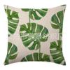 Amazon Explosions en Selva Tropical Nórdica Planta Hoja Verde Tema Funda de Almohada Fábrica Outlet