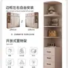 Armario para uso doméstico en el dormitorio, puerta corredera, nuevo modelo 2026, tablero ecológico de madera maciza, armario grande para viviendas de alquiler