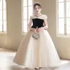 Vestido de Noche para Niña, Lujo Ligero, Nicho, Vestido de Princesa para Cumpleaños de la Anfitriona, Disfraz para Presentación de Piano Infantil