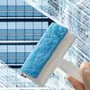 Cepillo Limpiador de Vidrio Lavado Espejo de Baño Artefacto de Limpieza Mini Rasqueta de Escritorio Esponja Depuradora de Cocina Paño de Doble Cara