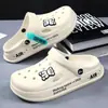 Zapatos Casuales de Verano para Playa, Casa, Exteriores, Transpirables, sin Cordones, con Suelas Gruesas, Chanclas Populares