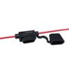 Portafusibles impermeable Yigao caja de fusibles para coche de tamaño mediano 14AWG/No. Portafusibles de 16 autos con cable