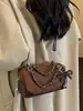 Bolso Sencillo Shuai Mi Jia para Mujer 2026 Verano Nuevo Moderno Elegante Bolso de Hombro Acolchado Bolso Cruzado Diario