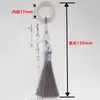 Anel de Corrida de Ágata Natural Pequena Gota Joia de Jade de Alta Qualidade Pulseira Pingente de Anel de Corrida Cabacinha Acessório Peças DIY