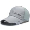 Boné de Beisebol de Verão de Gaze Proteção Solar Masculino Outdoor Quebra-Sol Casual Boné de Malha Tecido Fino Respirável Chapéu de Verão Atacado