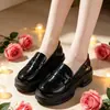 Nuevos Mocasines de Corte Bajo Cómodos Antideslizantes sin Cordones con Punta Redonda y Suela Gruesa para Mujer, Zapatos Individuales, Colección Primavera/Otoño 2026