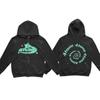 Sudadera oscura europea y americana 2024 Sudadera con capucha gótica para pareja Harajuku Talla grande Sudadera con cremallera