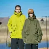 Estilo Primaveral Estilo Funcional Ropa de Carga para Parejas al Aire Libre Chaqueta con Capucha para Mujer 2024 Nueva Holgada de Trabajo Cortavientos Estilo Montaña
