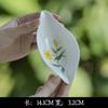 Moji Jade Lama Yunqi Íris Pintado à Mão Kung Fu Conjunto de Chá Cerâmica Tampa Tigela Bule Xícara Chá Bule Suporte Cerimônia do Chá Acessórios Coleção