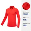 Equipe de Golfe Pedido Mínimo de 10 Peças Entrega em 48 Horas Taxa de Logo Grátis Roupas Femininas Camiseta de Manga Longa Roupas Femininas