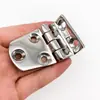 Bisagra de Placa Plegada de Acero Inoxidable 316 Engrosada, Bisagra para Barcos y Yates, Bisagra de Apertura Plana de Alta Resistencia