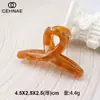 Pinza Pequeña para el Cabello con Forma de Cruz Versátil Linda para Uso Diario Estilo Coreano, Serie Sencilla de Colores Gelatina, Elegante Accesorio para el Cabello para Cola de Caballo Alta y Flequillo