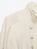 Atacado Verão 2026 Novo Estilo Europeu e Americano Feminino Blazer Curto Decorativo em Camadas 26446