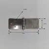 Atacado Dobradiças de Aço Inoxidável 304, Dobradiças de Armário, Dobradiças Industriais Espessadas, Dobradiças de Abertura Plana, Fabricante Portas de Armário