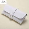 Estuche de cuero sintético suave para gafas, moderno y portátil, caja para gafas de sol, caja de regalo con hebilla