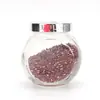 Venta al por mayor de fábrica Botella Transparente de Tambor Plano para el Hogar Sellada a Prueba de Humedad Tarro de Almacenamiento para Cereales y Frutas Secas Tarro de Almacenamiento de Vidrio Embotellado